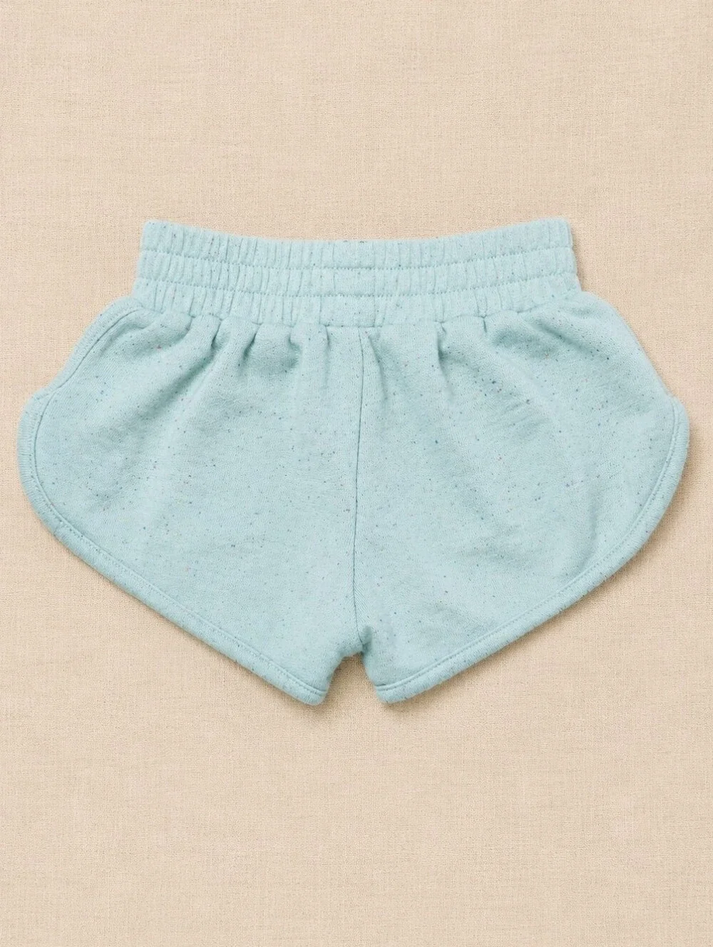 Orcas Lucille 4/5 Mint Confetti Speckled Dolphin Shorts Retro Boutique Kids